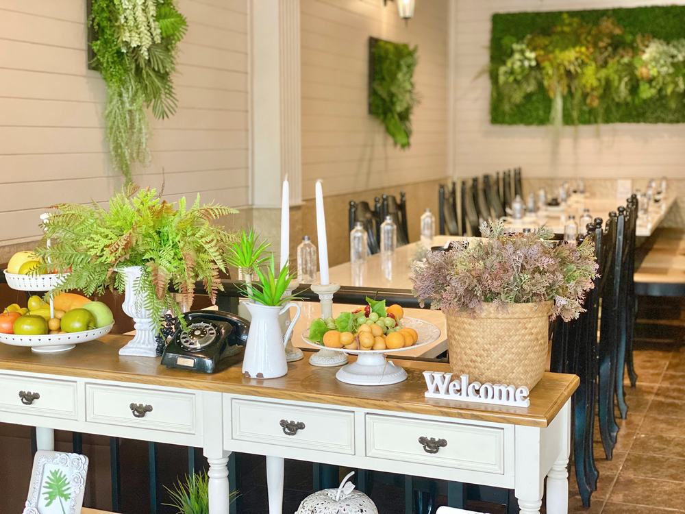 Welcome table ตกแต่ง MUMTAS